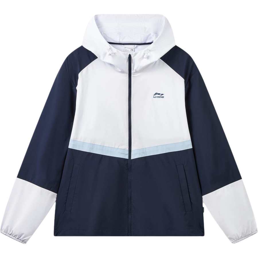 Li-Ning Li Ning Sports Life Collection Jackets Men's Lighthouse Blue Hooded Non Detachable Moderate