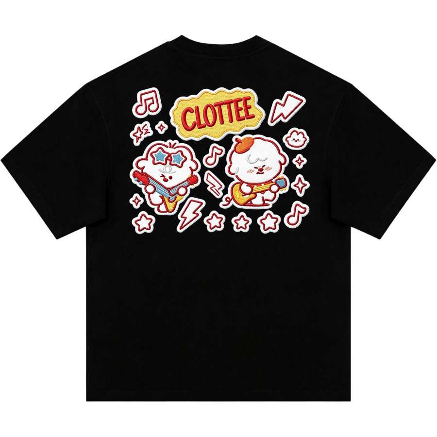 CLOT T Shirts Unisex Crew Neck Thin Straight Fit