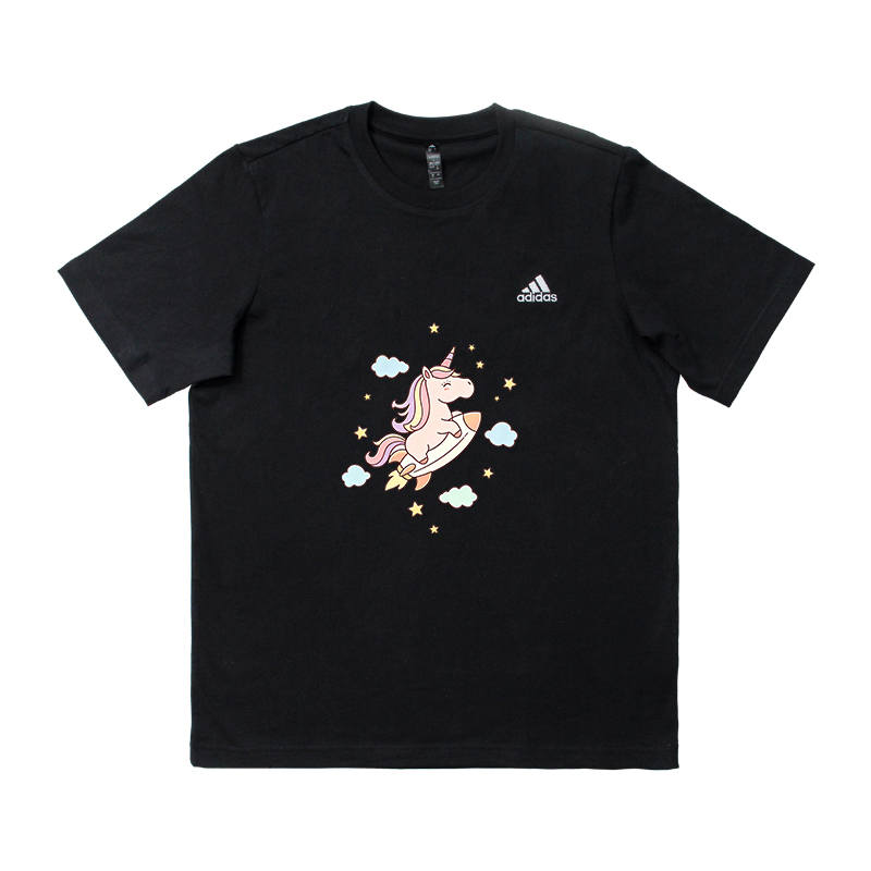 Adidas Adidas MUST HAVES T Shirts Unisex Black Crew Neck