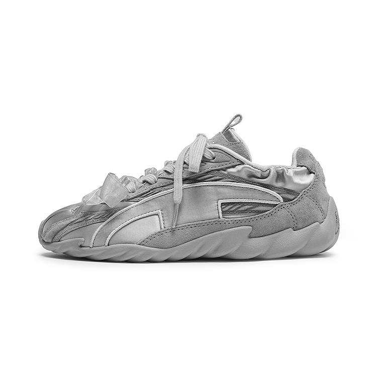 Champion Casual Shoes Women's Low Top Ultimate Gray/Silver White