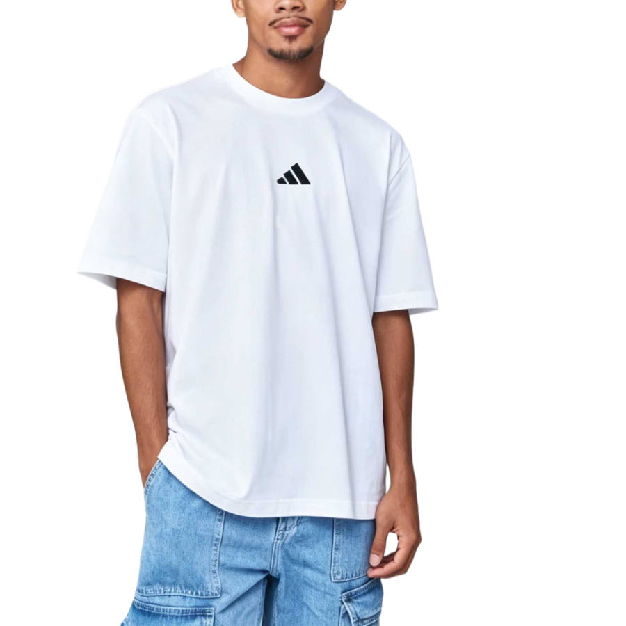 Adidas Adidas T Shirts Unisex White Crew Neck Moderate