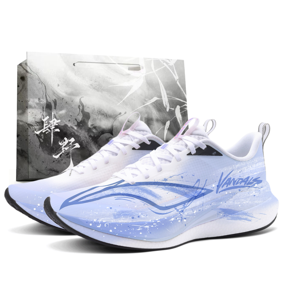 Li-Ning Li Ning Red Hare 9 PRO Running Shoes Men's Low Top Light Sky Blue