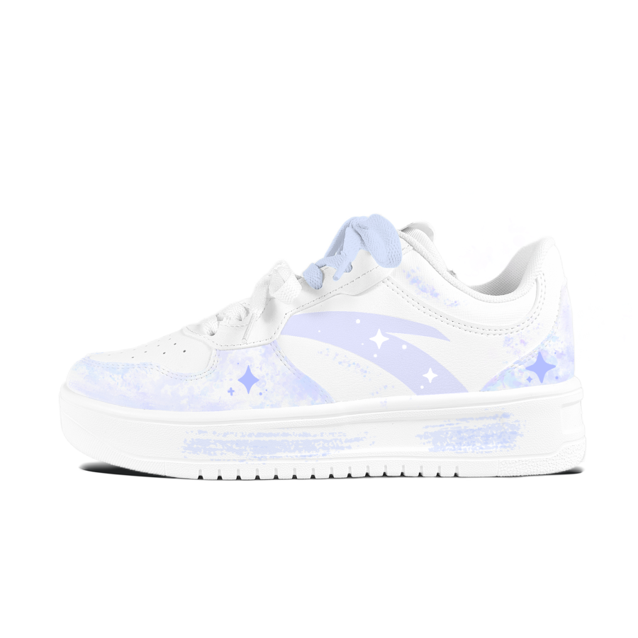 ANTA Easy Skateboard Shoes Unisex Low Top Blue
