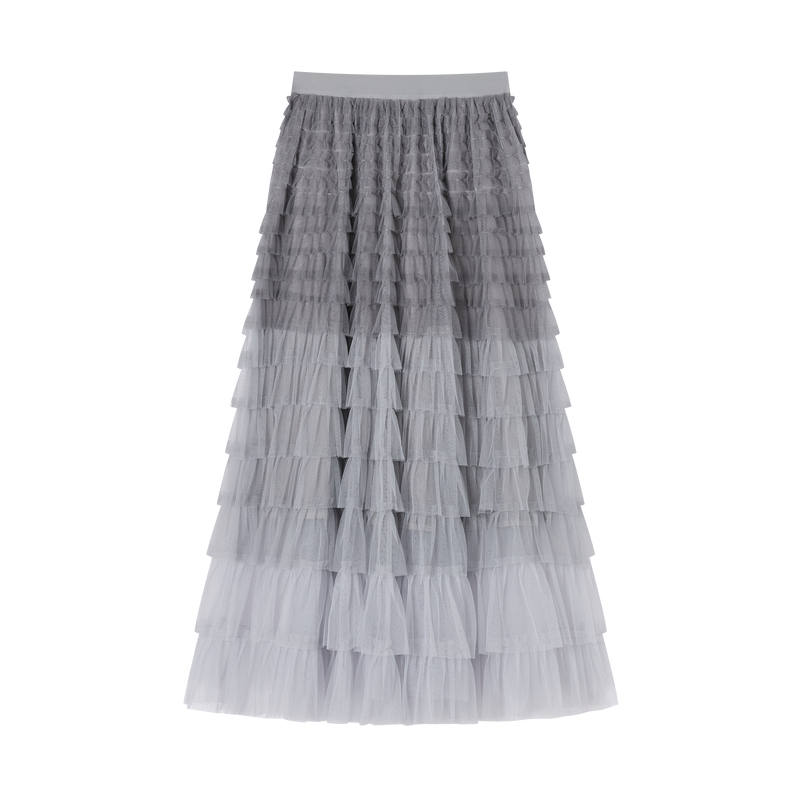 XIANGYING Casual Long Skirts Women's Thin Long Skirt