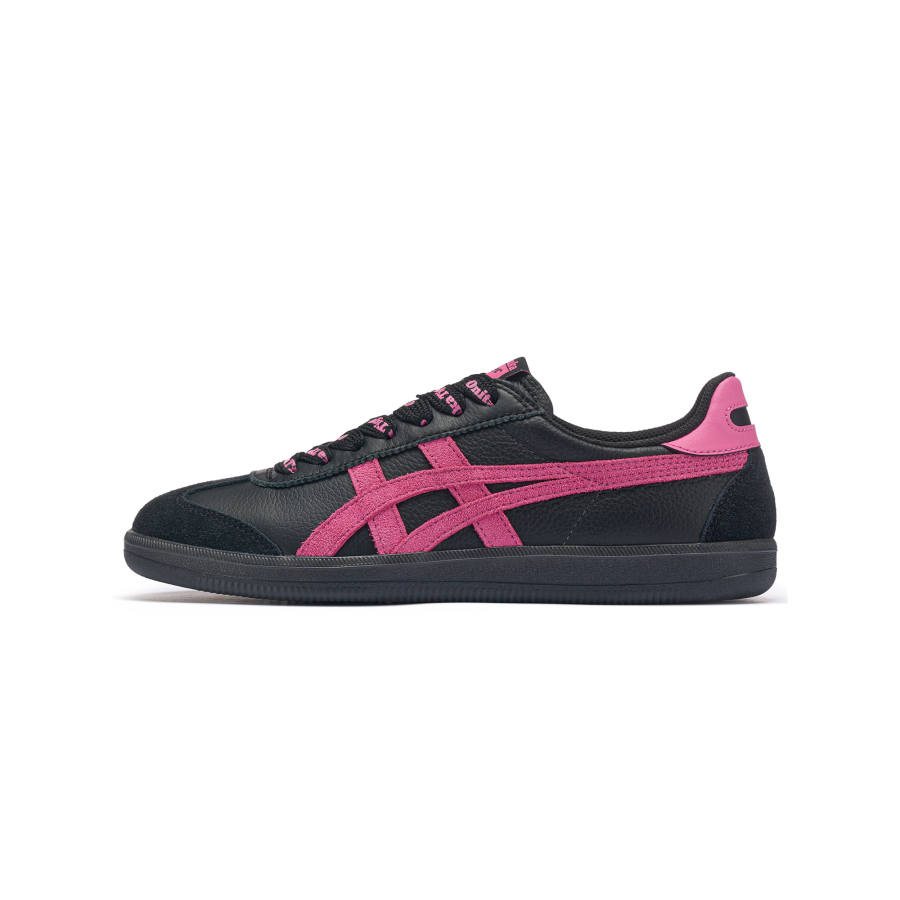 Onitsuka Tiger Tokuten German Army Trainers Unisex Low Top Black/Pink