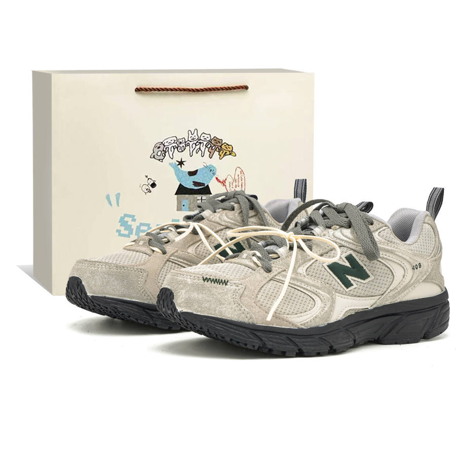 New Balance New Balance 408 Casual Shoes Unisex Low Top Beige