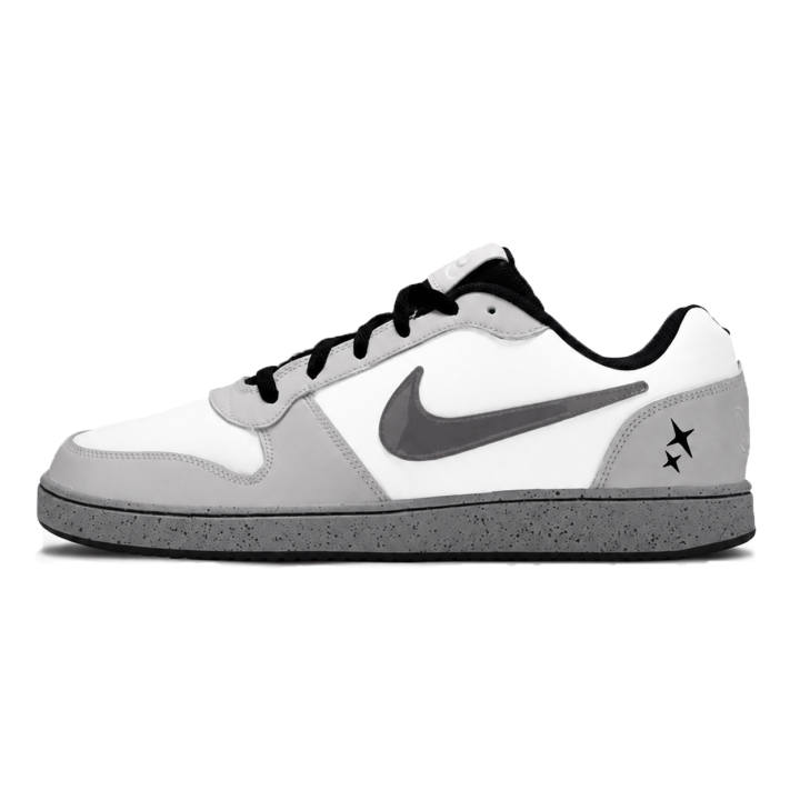 Nike Nike EBERNON Skateboard Shoes Men's Low Top Gray Color