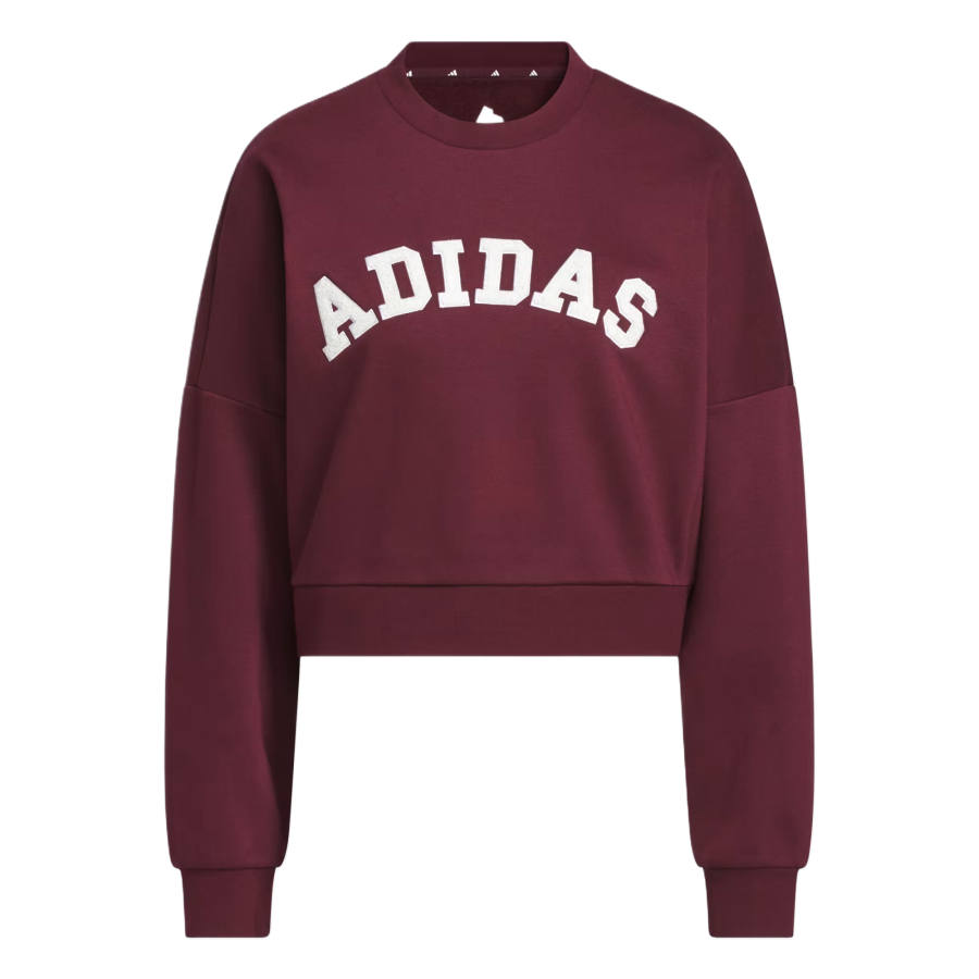 Adidas Adidas Sportswear Sweatshirts Women's Chestnut Crew Neck Moderate