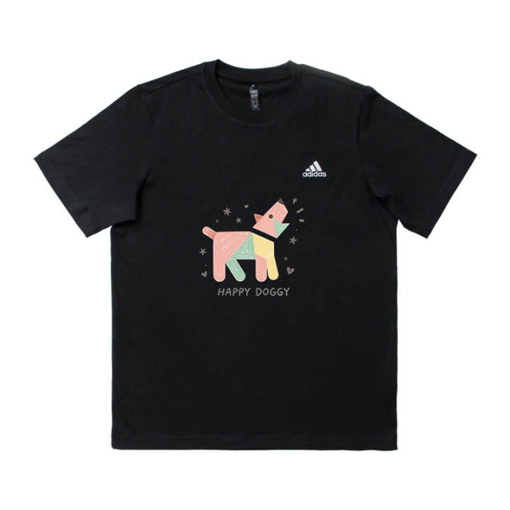 Adidas Adidas MUST HAVES T Shirts Unisex Black V Neck