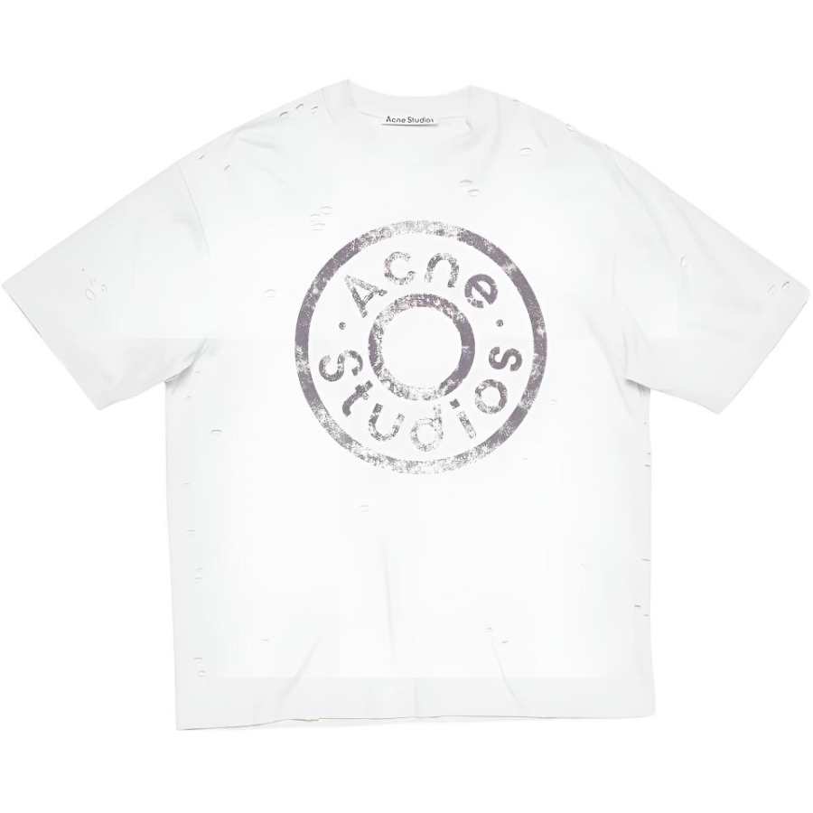 Acne Studios Acne Studios Logo Printed Crewneck T Shirt