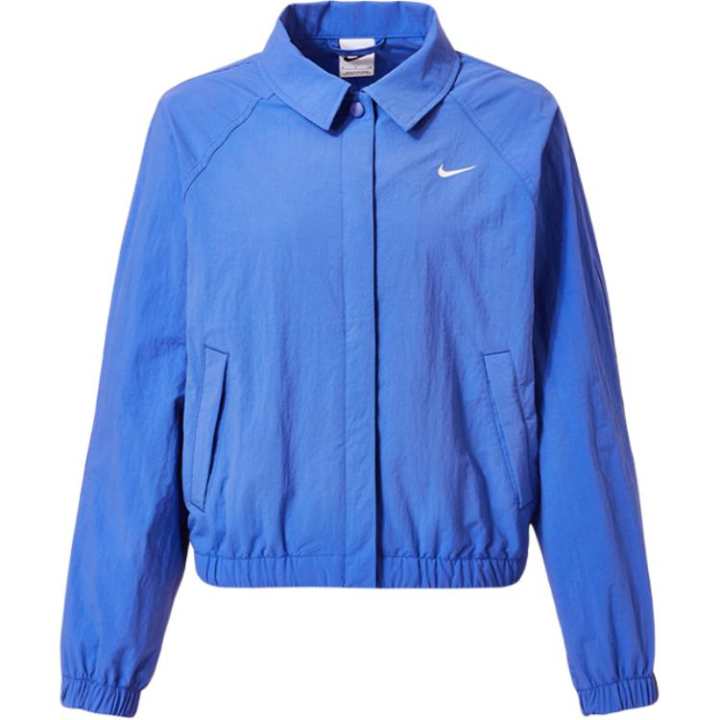 Nike Nike Sportswear Jackets Women's Blue Lapel Moderate