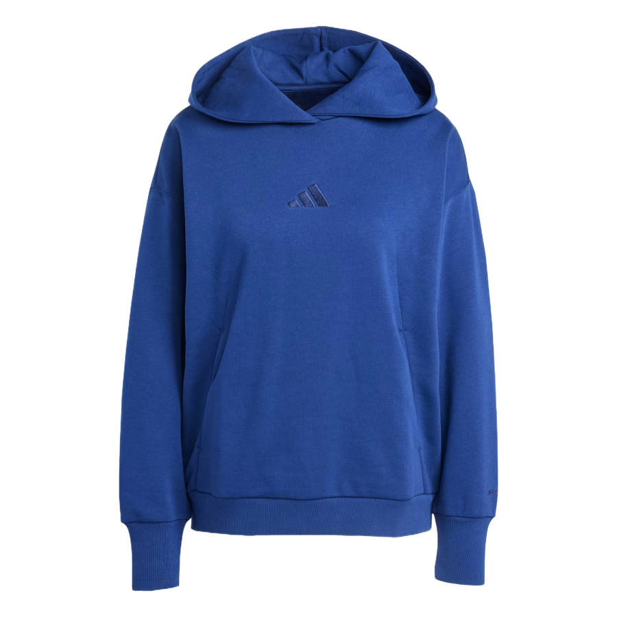 Adidas Adidas All Szn Sweatshirts Women's Dark Blue Hooded Non Detachable Moderate