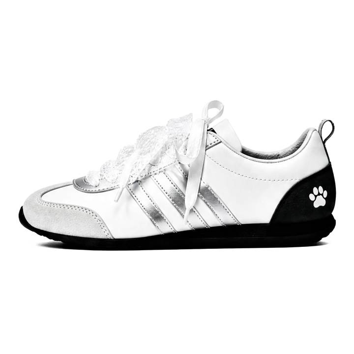 Adidas Adidas VS JOG 2.0 German Army Trainers Unisex Low Top Black/White