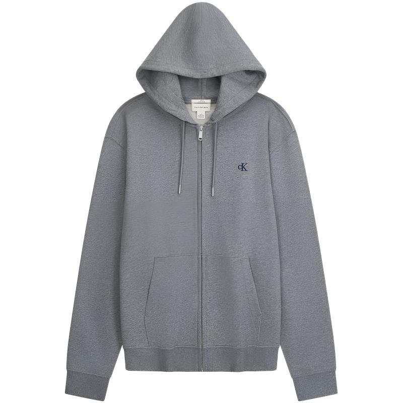 Calvin Klein Sweatshirts Men's Hooded Non Detachable Moderate