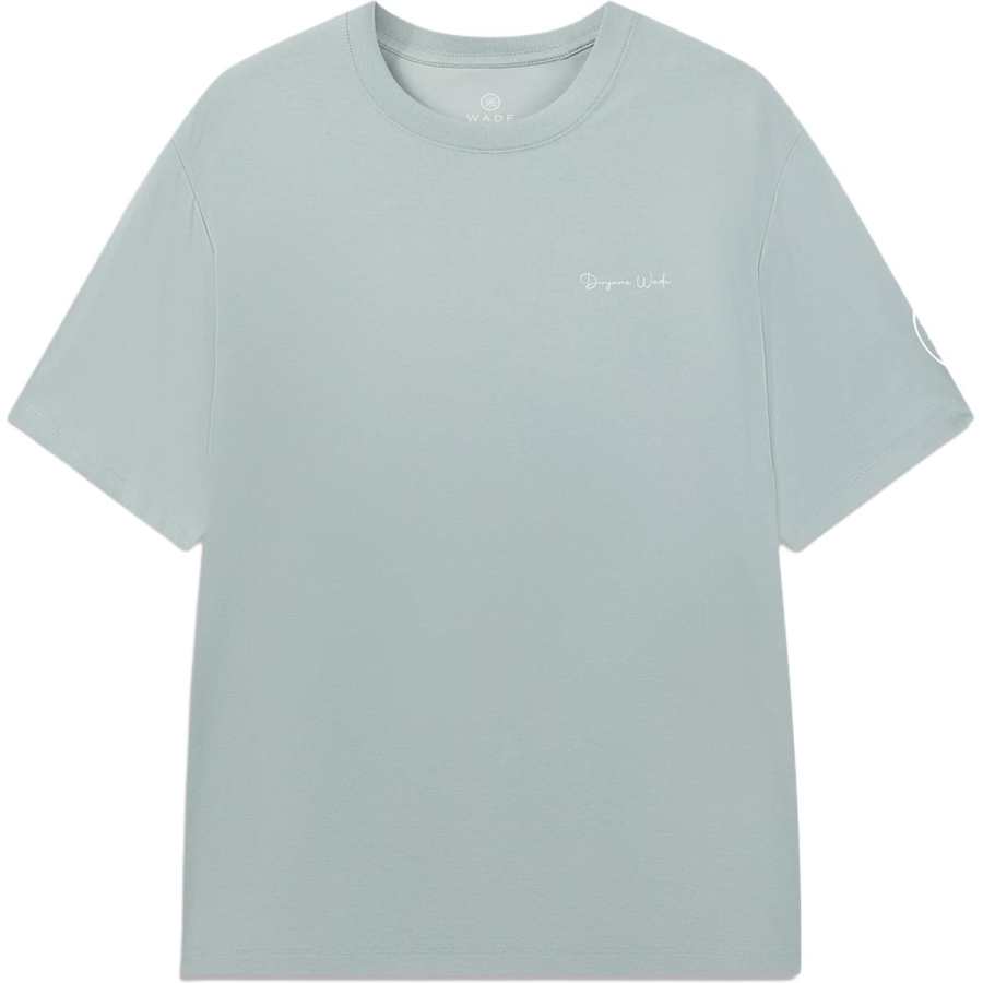 Li-Ning Li Ning T Shirts Men's Floating Stone Gray Crew Neck Moderate