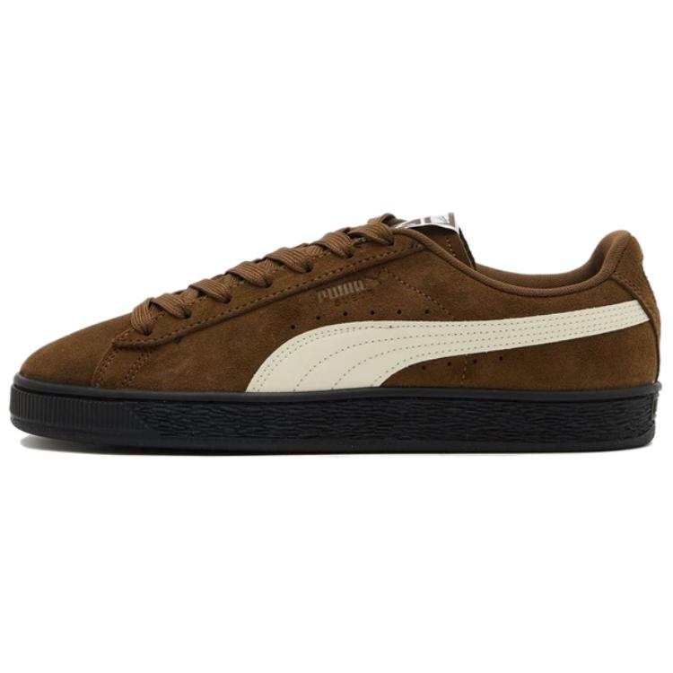 PUMA Suede Skateboard Shoes Unisex Low Top Brown