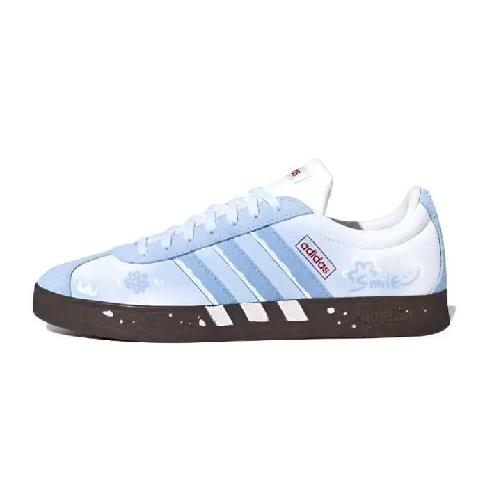 Adidas Adidas VL COURT 2.0 Skateboard Shoes Unisex Low Top White