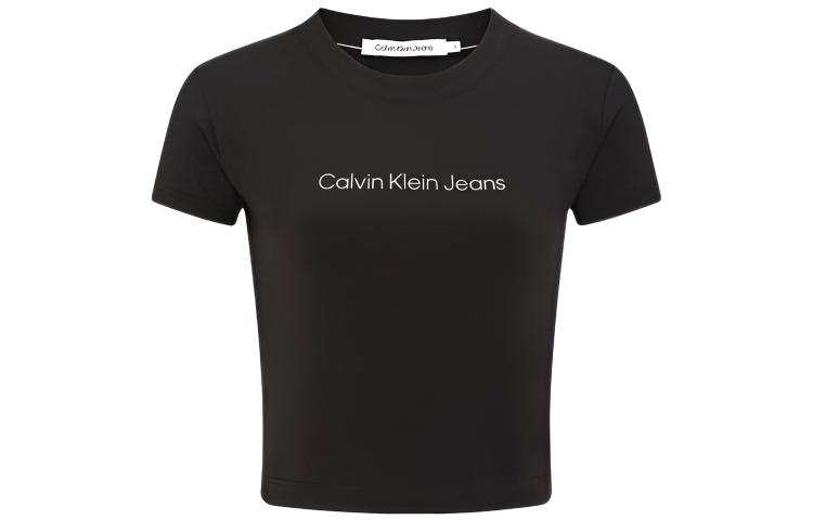 CALVIN KLEIN Crop Top Women's Black