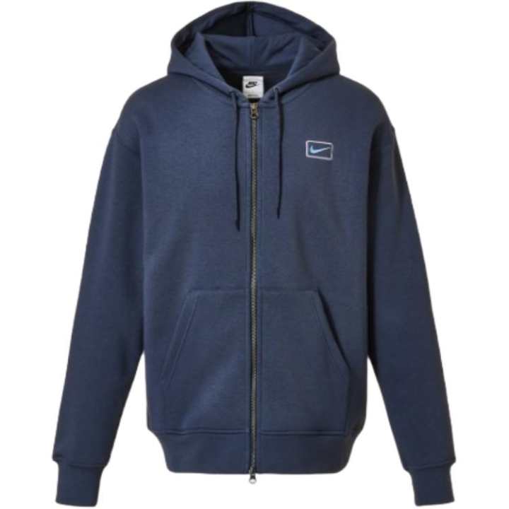 Nike Nike Sweatshirts Men's Navy Blue Hooded Non Detachable Moderate