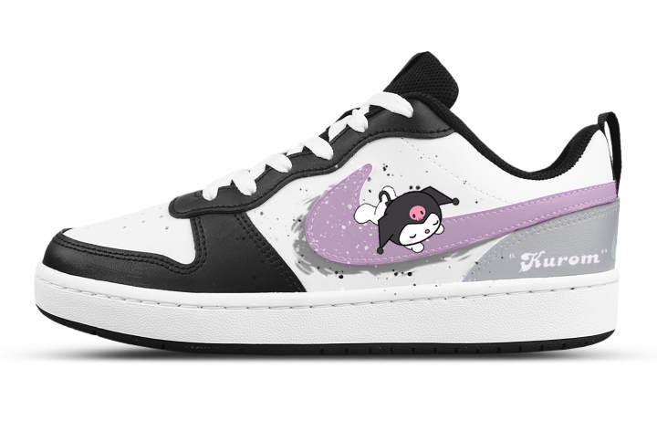 Nike Nike Court Borough Skateboard Shoes Unisex Low Top Purple