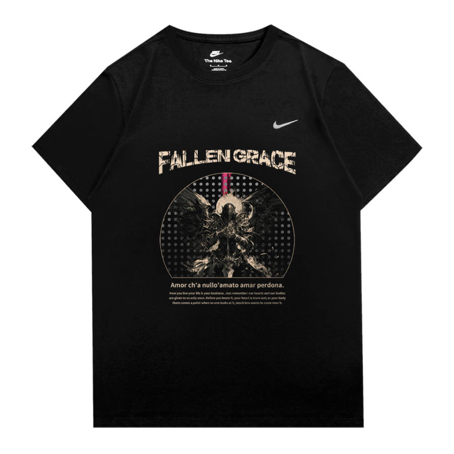 Nike Nike Sportswear T Shirts Unisex Black Crew Neck Moderate
