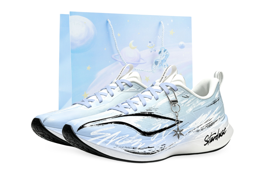 Li-Ning Li Ning Red Hare 9 PRO Running Shoes Men's Low Top White/Blue