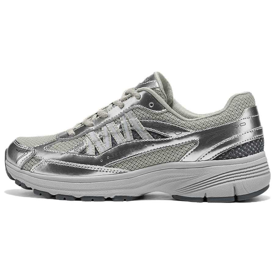 Skechers Casual Shoes Women's Low Top Silver