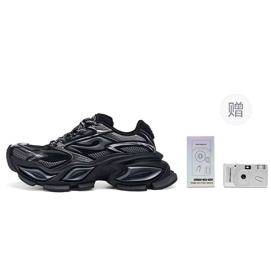 OGR Low top Chunky Sneakers Unisex Black OG Black