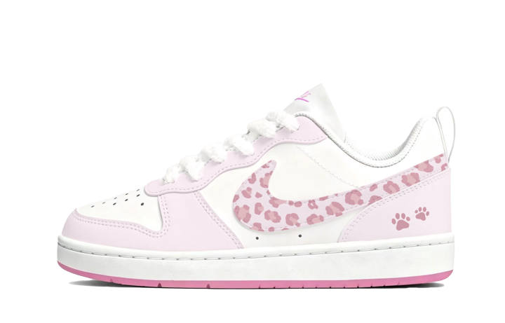 Nike Nike Court Borough Skateboard Shoes Women's Low Top Pink