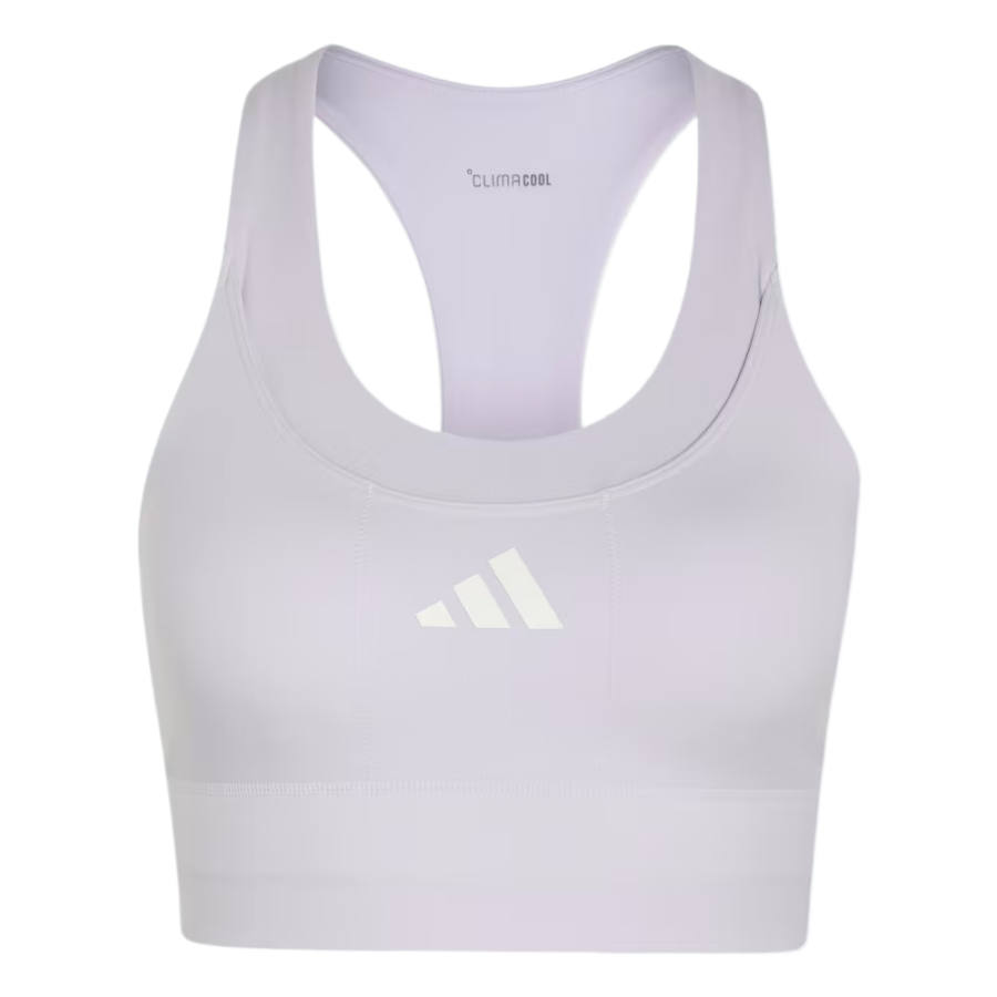 Adidas Adidas Sports Underwear Women's Frozen Purple Crew Neck Moderate