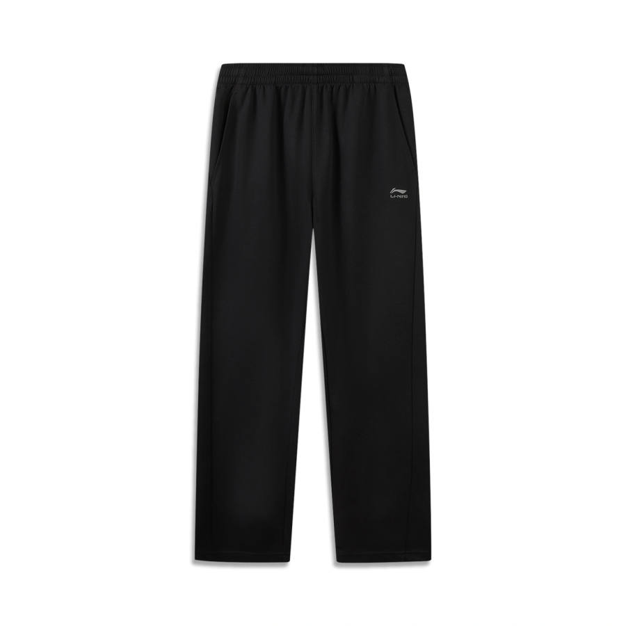 Li-Ning Li Ning Sports Life Collection Knitted Sweatpants Men's Black Moderate Straight Fit Pants