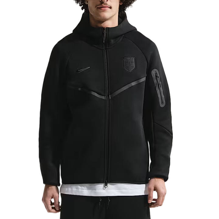 Nike Nike WINDRUNNER Sweatshirts Men's Black/Charcoal Gray Hooded Non Detachable Moderate