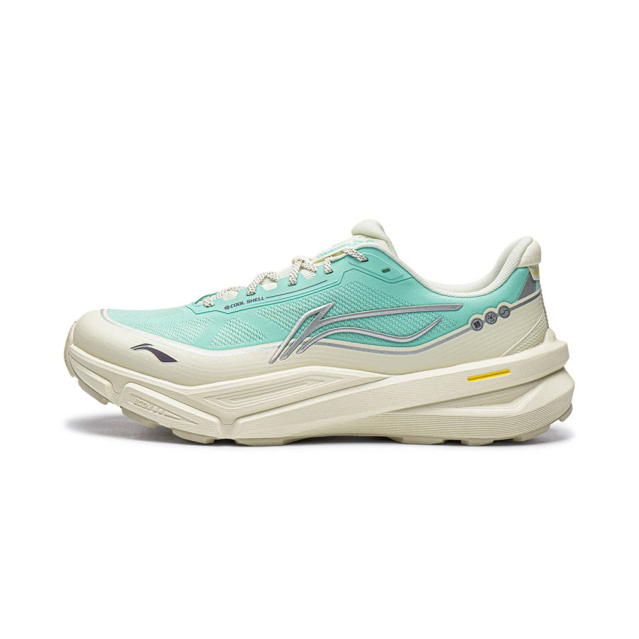 Li-Ning Li Ning Outdoor CF Tracing, Xinglan Mountaineering & Hiking Shoes Unisex Low Top Mother Of Pearl White/Porcelain Turquoise