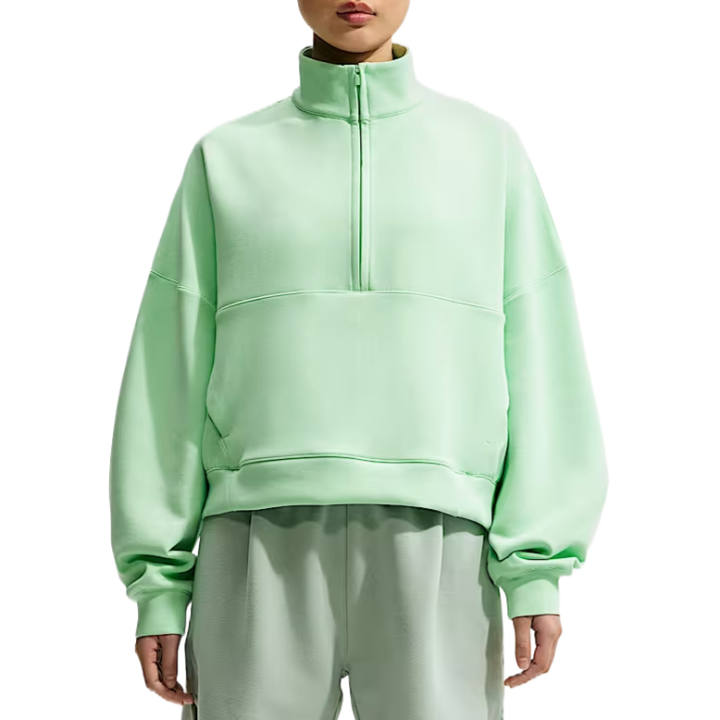 Nike Nike 24.7 Sweatshirts Women's Cucumber Green/Mystic Multicolor Green Stand Collar Moderate