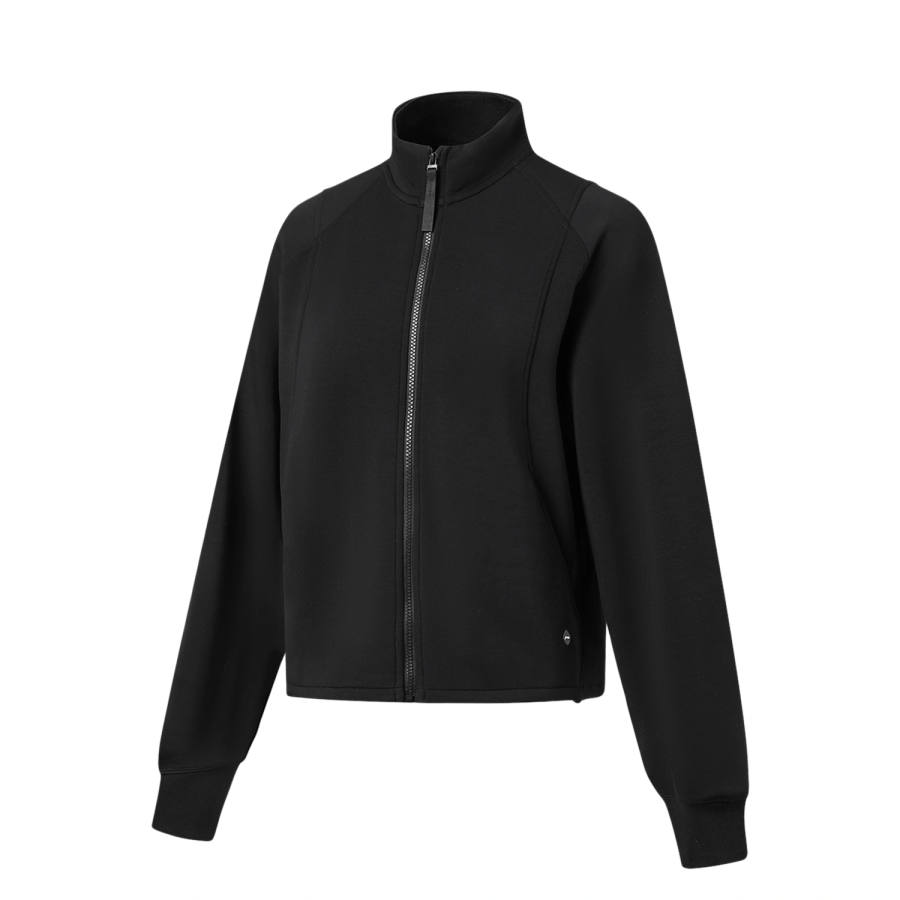 Li-Ning Li Ning Fitness Series Sweatshirts Women's Black Stand Collar Moderate