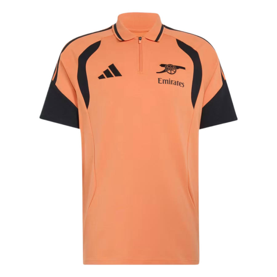 Adidas Adidas Football Soccer Jerseys Men's Dark Orange Polo Collar Moderate