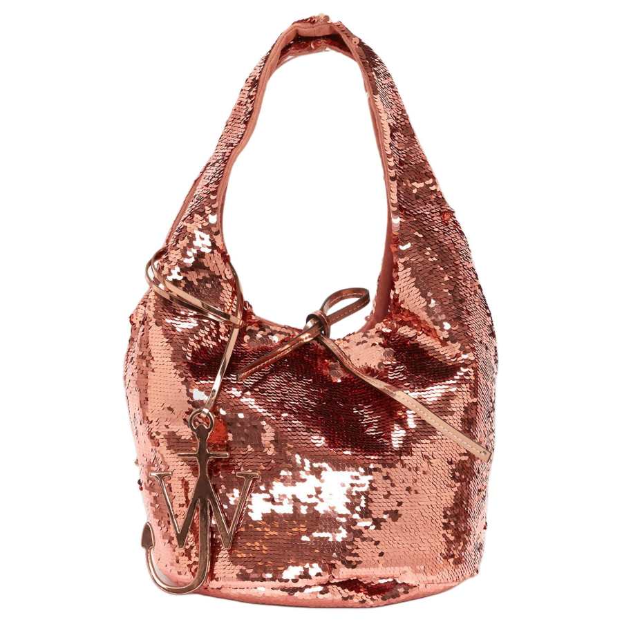JW Anderson Polyester Handbag, Shoulder Bag Mini Women's Pink