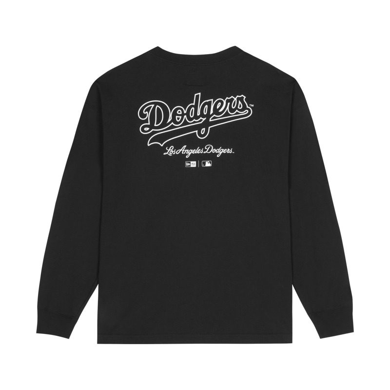 New Era T Shirts Unisex Black Crew Neck Moderate Straight Fit
