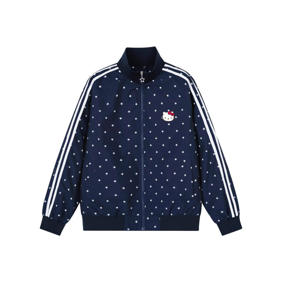 Sanrio X Hello Kitty Hello Kitty Jackets Women's Stand Collar Moderate Straight Fit