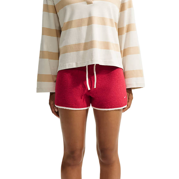 Nike Nike Sportswear Casual Shorts Women's Resilient Red/White/White Moderate