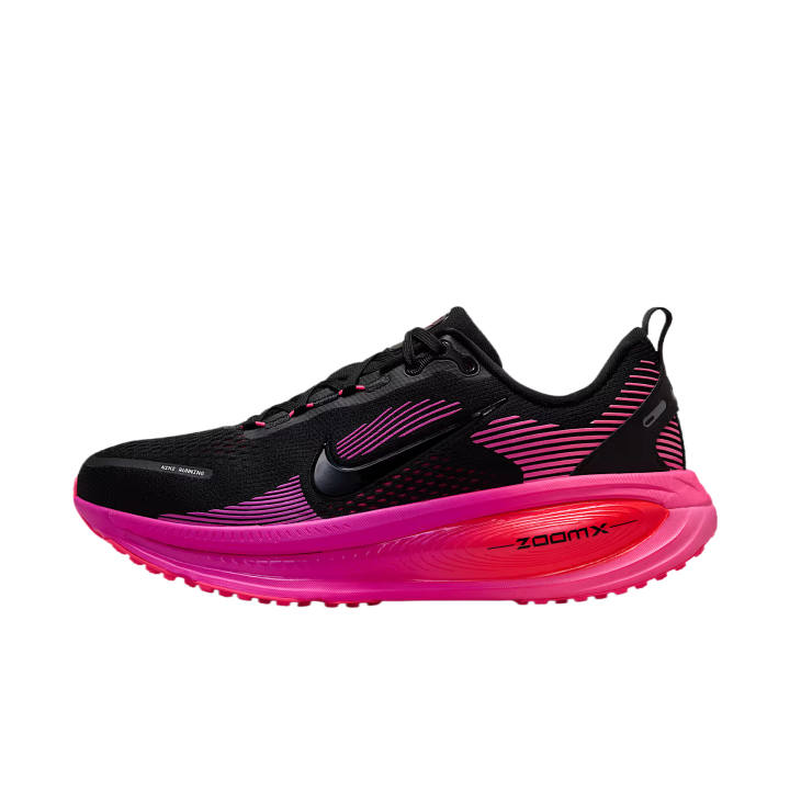 Nike Nike Vomero 18 Running Shoes Women's Low Top Black/Bright Pink/Laser Dark Red/Black