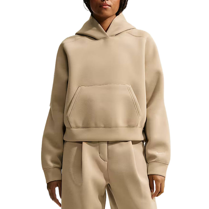 Nike Nike Sweatshirts Women's Parachute Beige/Parachute Beige Hooded Non Detachable Moderate