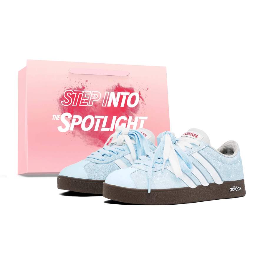 Adidas Adidas VL COURT 2.0 German Army Trainers Unisex Low Top White Blue