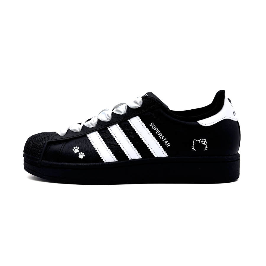 Adidas Originals Superstar 2 Skateboard Shoes Unisex Low Top Black
