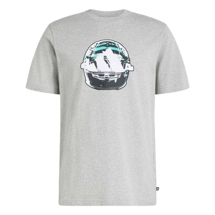 Adidas Adidas Sportswear T Shirts Men's Medium Gray Heather Crew Neck