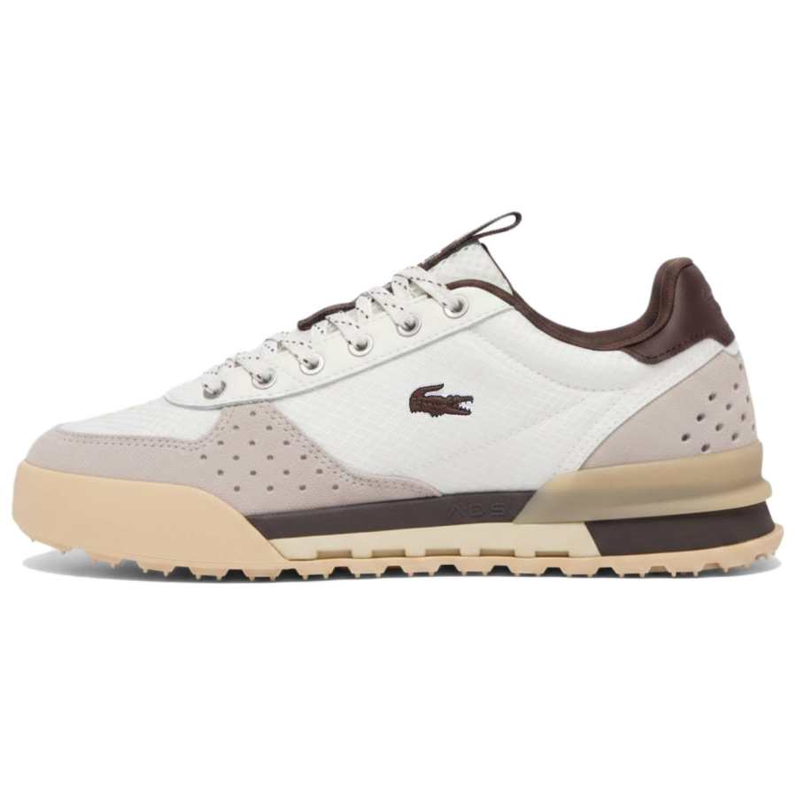 LACOSTE Casual Shoes Women's Low Top White Brown