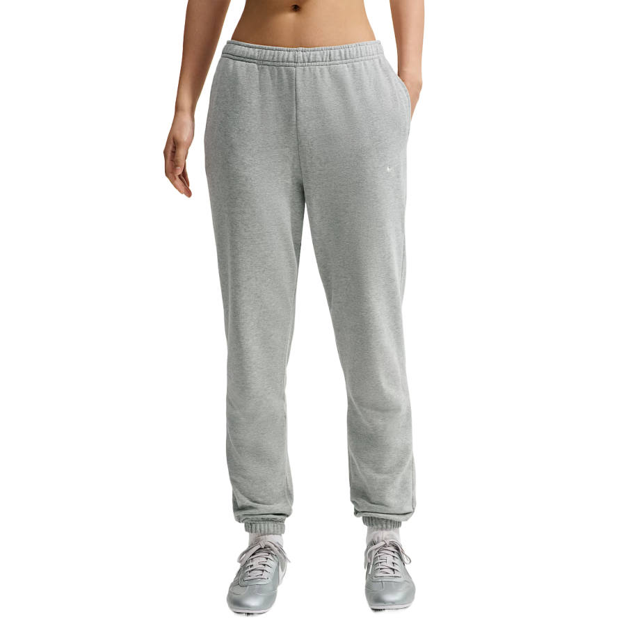 Nike Nike Knitted Sweatpants Women's Dark Gray/Sail White Moderate Cuffed Pants