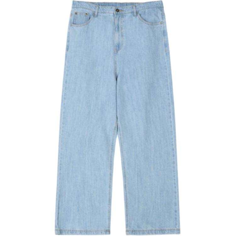 New Era Jeans Unisex Light Blue Straight Fit Pants