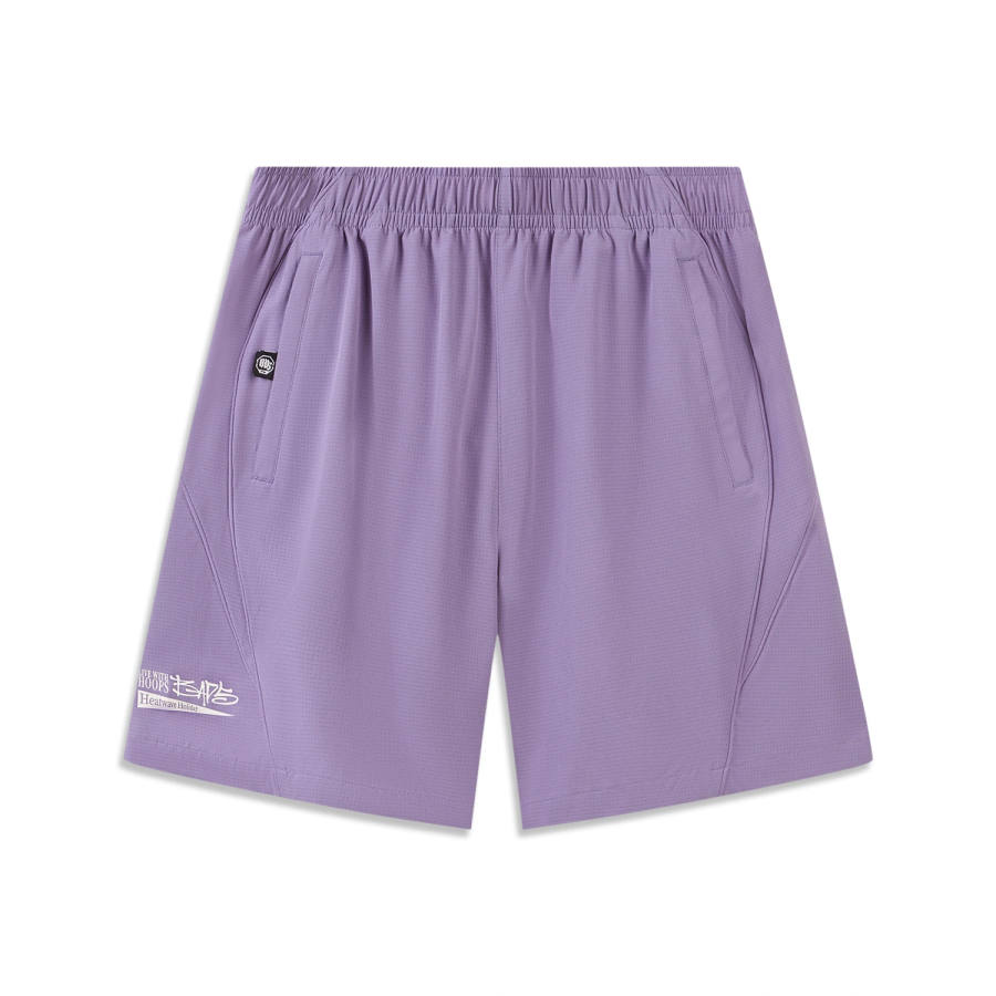 Li-Ning Li Ning Basketball Collection Sports Shorts Men's Ore Purple Moderate
