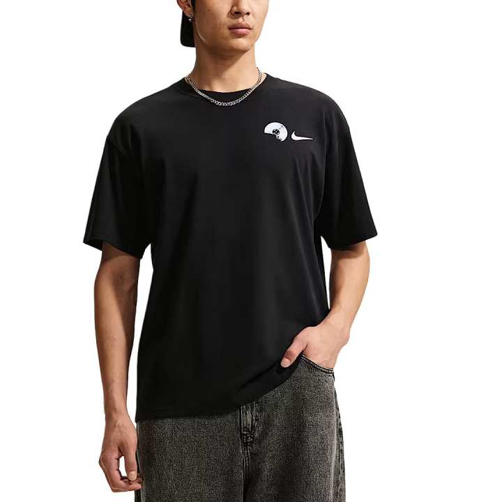 Nike Nike Sportswear T Shirts Men's Black Crew Neck